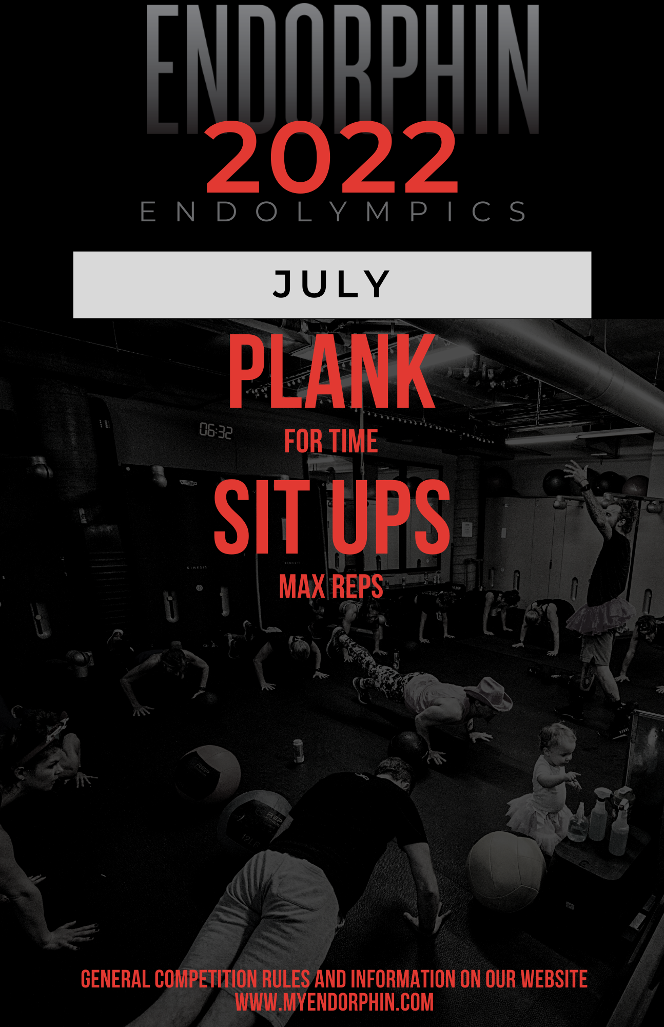 
Endolympics Event Submission Deadline (Plank and/or Sit Ups)